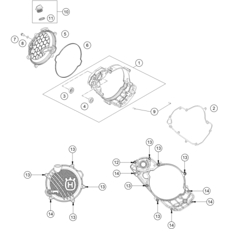 VUE ECLATEE COUVERCLE...