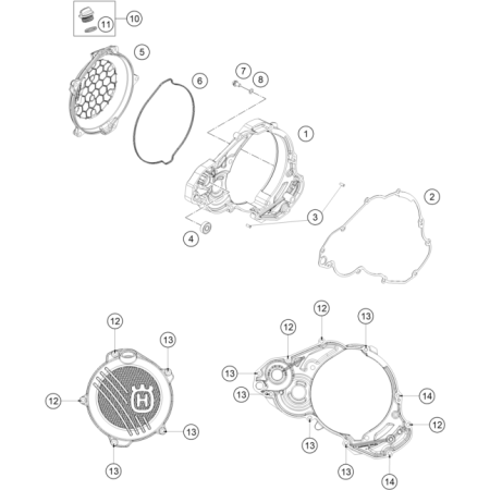 VUE ECLATEE COUVERCLE...