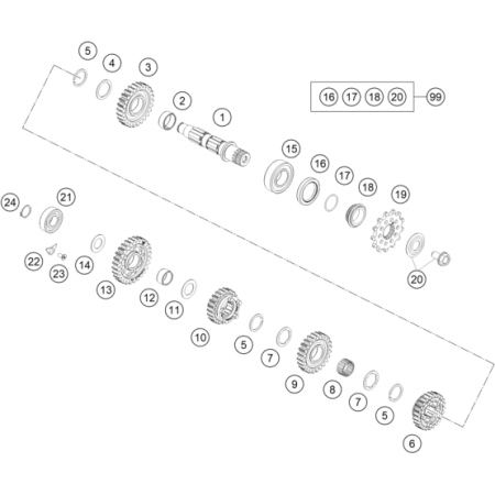 VUE ECLATEE ARBRE...