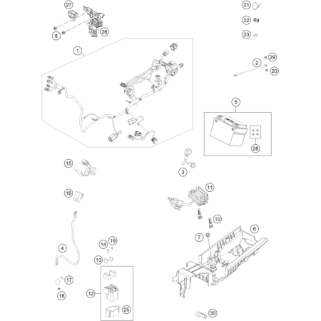 VUE ECLATEE FAISCEAU...