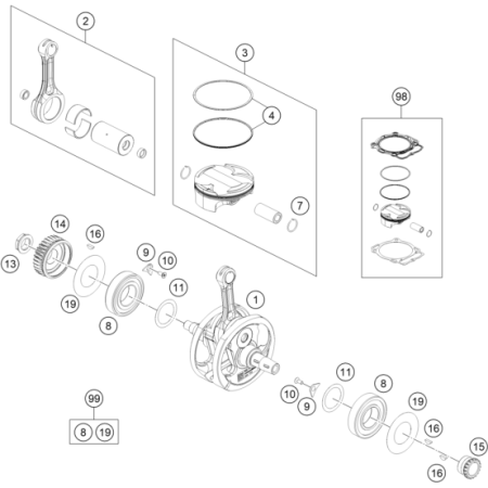VUE ECLATEE VILEBREQUIN,...