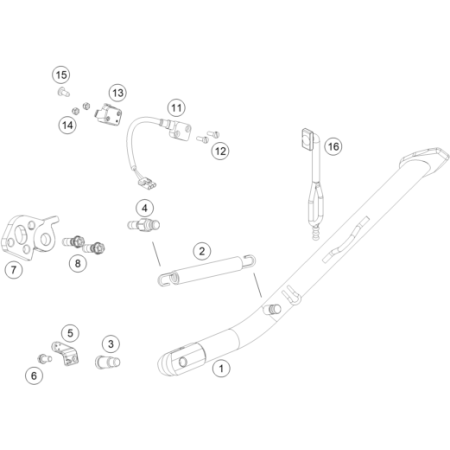 VUE ECLATEE BEQUILLE...