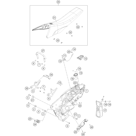 VUE ECLATEE RÉSERVOIR,...