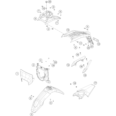 VUE ECLATEE PLAQUE,...