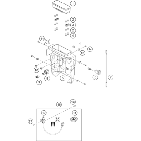 VUE ECLATEE COMPTEUR...