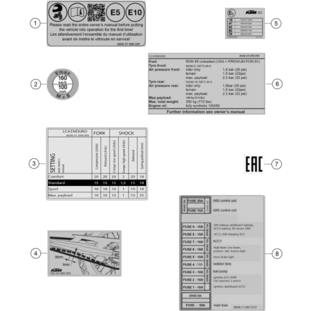 VUE ECLATEE STICKERS...