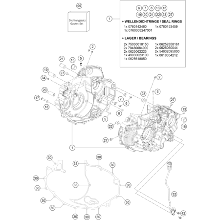VUE ECLATEE CARTER MOTEUR...