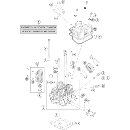 VUE ECLATEE CULASSE...