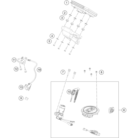 VUE ECLATEE COMPTEUR...