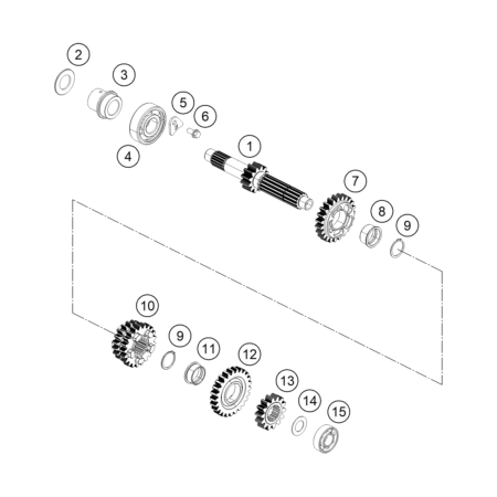 VUE ECLATEE BOITE DE...