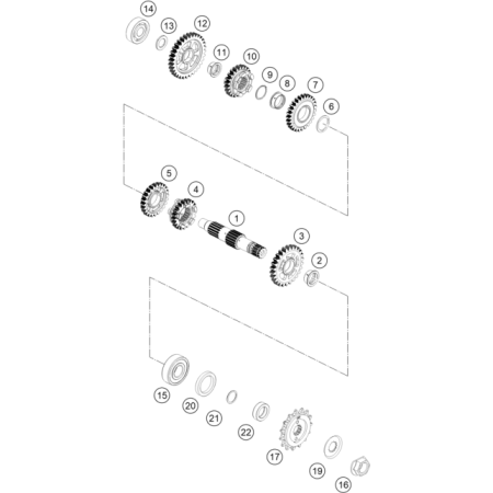 VUE ECLATEE BOITE DE...