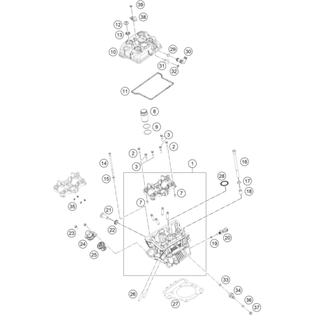 VUE ECLATEE CULASSE...