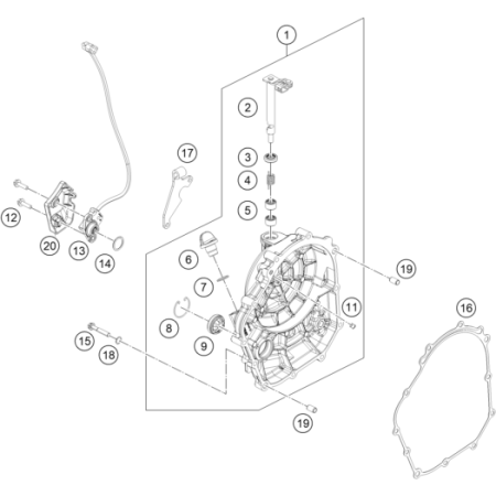 VUE ECLATEE COUVERCLE...