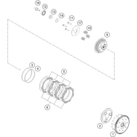 VUE ECLATEE EMBRAYAGE...