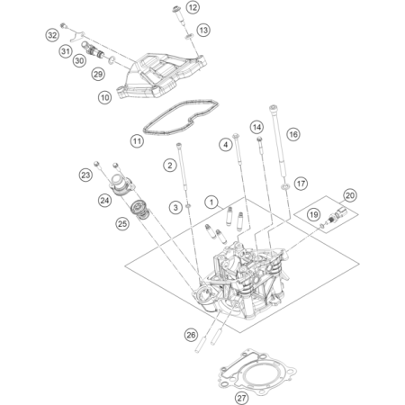 VUE ECLATEE CULASSE...