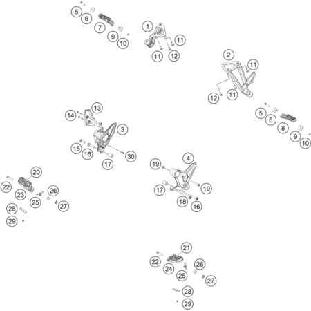 VUE ECLATEE REPOSE-PIEDS...