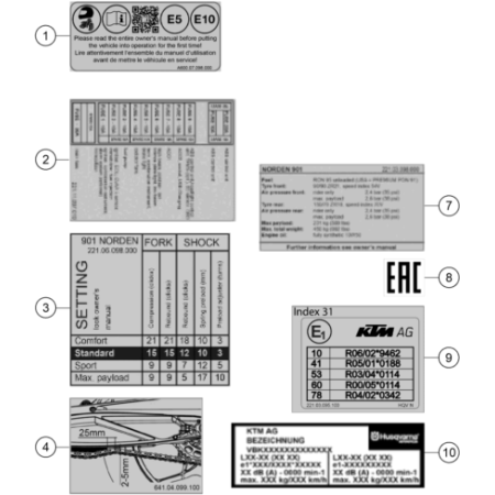 VUE ECLATEE STICKERS...