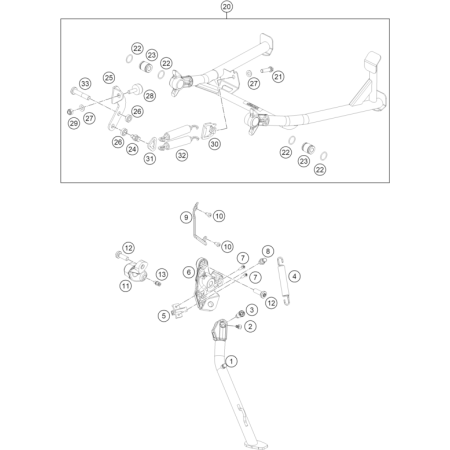 VUE ECLATEE BEQUILLE...