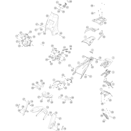 VUE ECLATEE PLAQUE,...