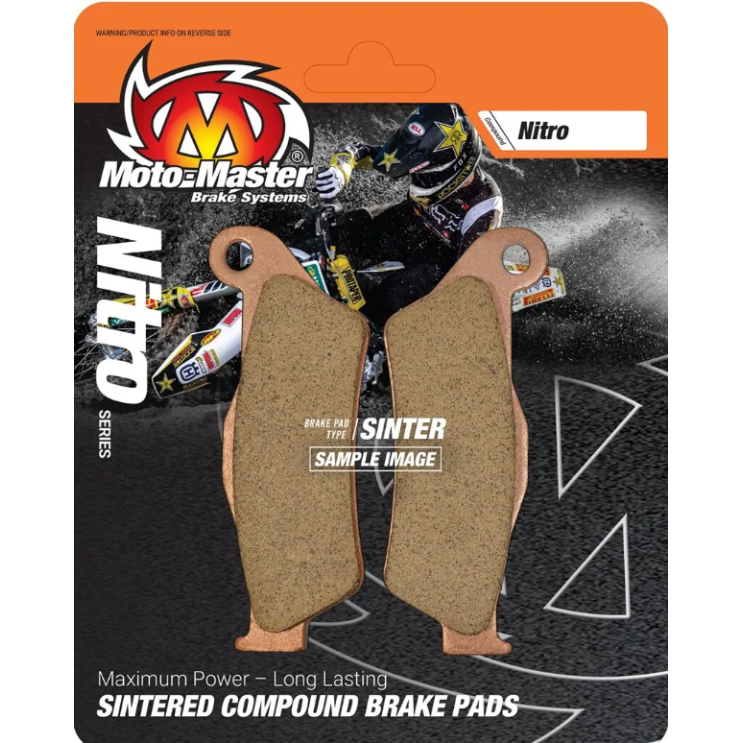 Plaquette de frein avant MOTOMASTER - Nitro 93021 