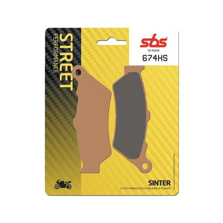 Plaquettes de frein avant SBS métal fritté pour 701 ENDURO 2016-2026 