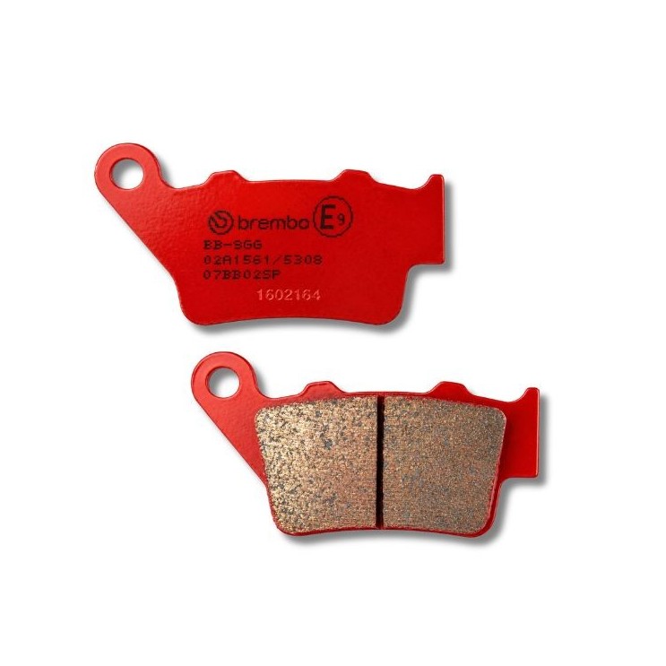 Plaquettes de frein arrière BREMBO métal fritté pour 701 SM/END 2016 à 2026 