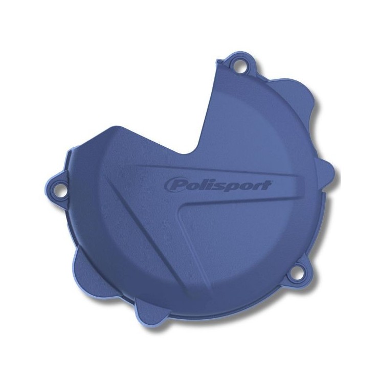 Protection de carter d'embrayage POLISPORT bleu pour Husqvarna 2T 2014 à 2016 