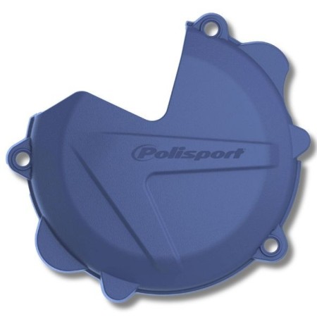 Protection de carter d'embrayage POLISPORT bleu pour Husqvarna 2T 2014 à 2016 