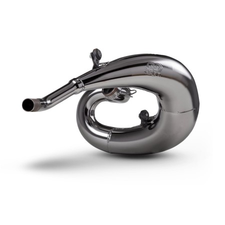 Pot échappement S3 TORKY pour Husqvarna 250/300 2T 24/25/26/27 - Chrome noir 