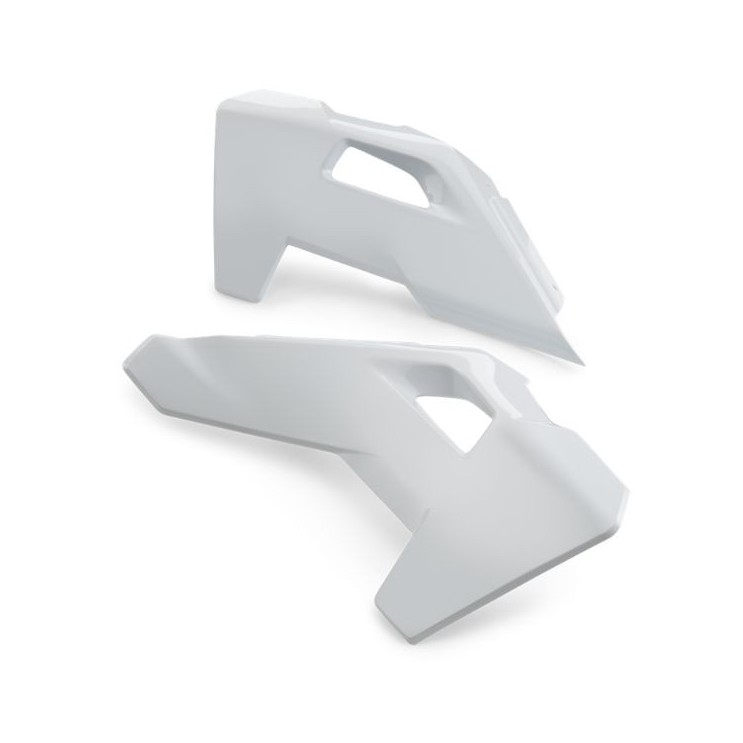 PAIRE D'OUIES DE RADIATEUR BLANC 