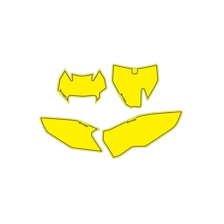 NUMBER PLATE BACKGROUND YELLOW