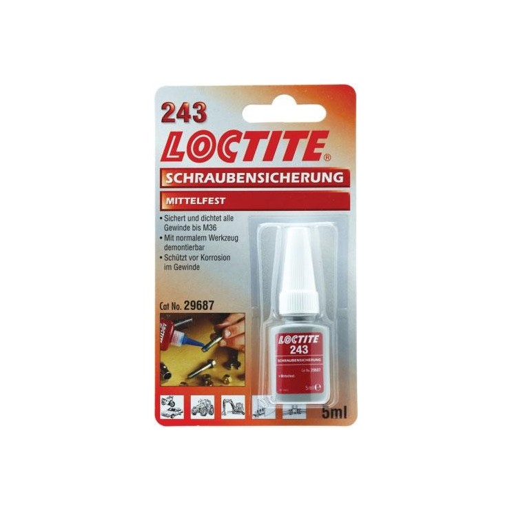 Loctite 243 - Résistance moyenne