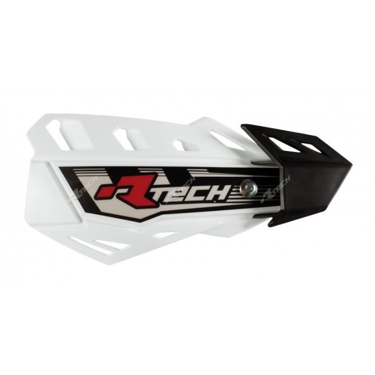 Protège-mains RACETECH FLX - Blanc Protège-mains RACETECH FLX - Blanc