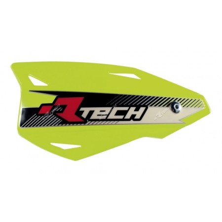 Protège-mains RACETECH VERTIGO - Jaune Fluo