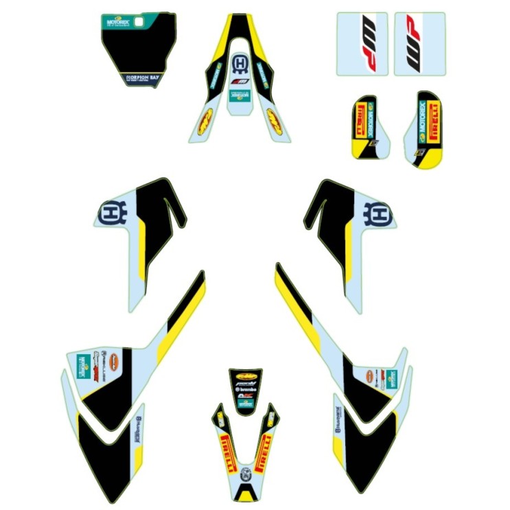 KIT DÉCO FACTORY HUSQVARNA 85 TC 2018/2024