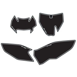 NUMBER PLATE BACKGROUNDS BLACK