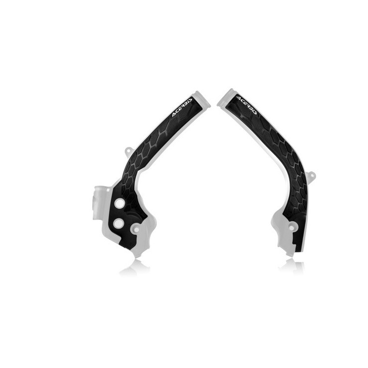 Protection de cadre ACERBIS X-GRIP Blanc et Noir - Husqvarna TE/FE 2017 à 2019 Protection de cadre ACERBIS X-GRIP Blanc et Noir - Husqvarna TE/FE 2017 à 2019