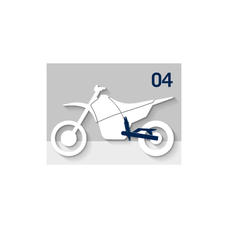 bras oscillant HUSQVARNA 401 Svartpilen 2019