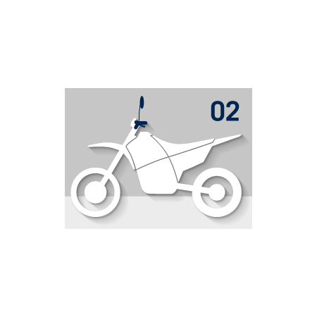 guidon, armatures HUSQVARNA 401 Svartpilen 2019