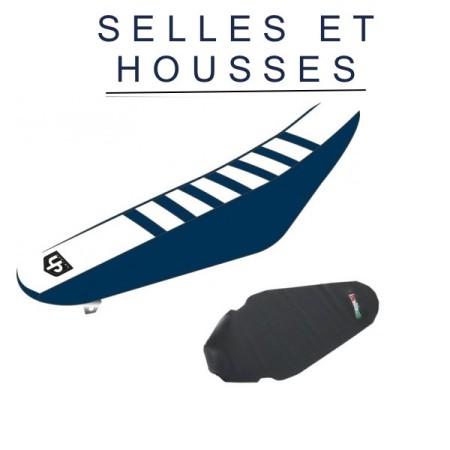 Selles, housses de selles,réservoirs