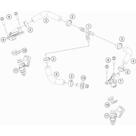 Systéme d'injection HUSQVARNA 250 TE 2021