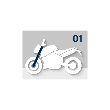 fourche téléscopique HUSQVARNA 701 Svartpilen 2020
