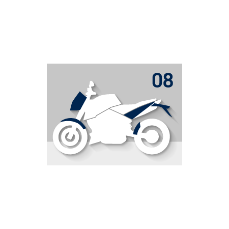 plaque, garde-boue HUSQVARNA 701 Svartpilen 2020