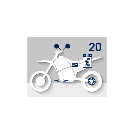 trousse à outils HUSQVARNA 401 Svartpilen 2020