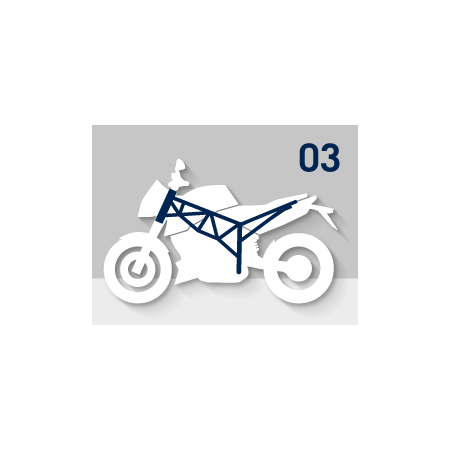 béquille latérale / béquille centrale HUSQVARNA 401 Vitpilen 2018