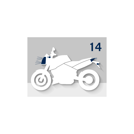 instruments, système de verouillage HUSQVARNA 401 Vitpilen 2018