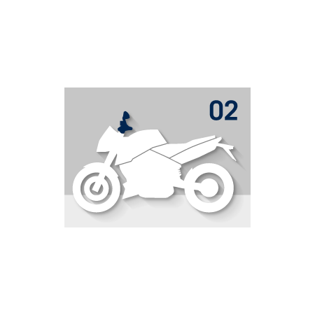 guidon, armatures HUSQVARNA 401 Vitpilen 2019