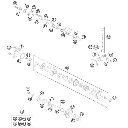 Valves d'échappements HUSQVARNA 85 TC 2021