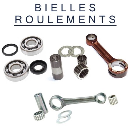 Bielles, roulements