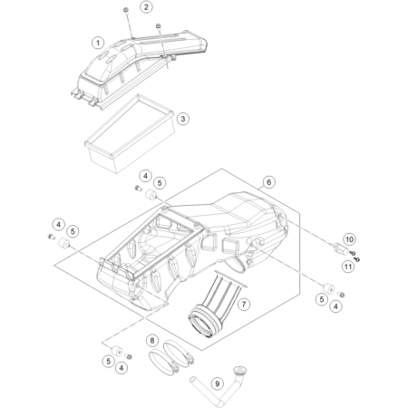 Filtre à air HUSQVARNA 701 SM 2021